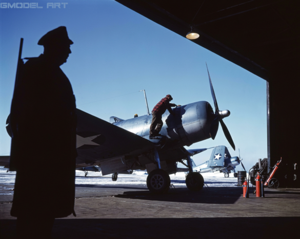 "Vought F4U-1 Birdcage Corsair"