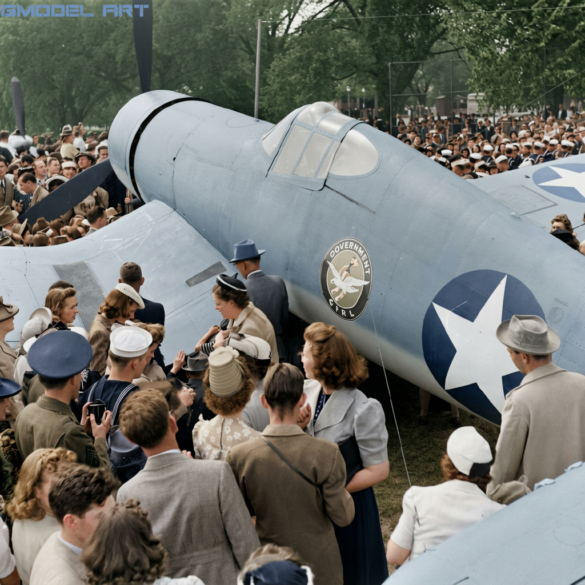 "Vought F4U-1 Corsair factory camouflage and markings"