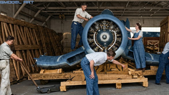 "Vought F4U-1 Birdcage Corsair"