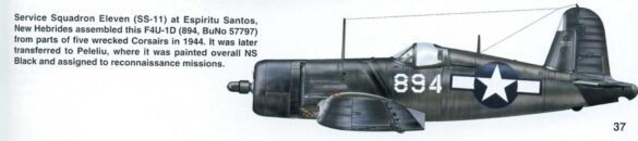FG4u-1D Corsair “Sally” Espiritu Santos , VMF 122 FG4u-1D Corsair “Sally” Espiritu Santos , VMF 122
