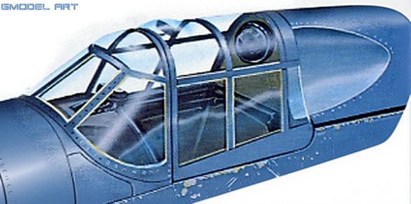 "F4U-1 Birdcage Corsair cockpit and pilot position