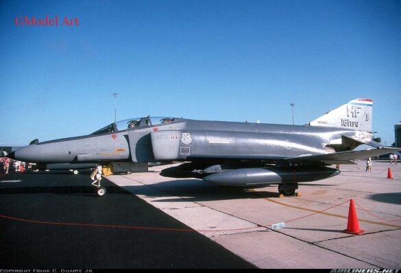 F-4E Phantom II SRA 68-0424 Hellenic Air Force with rare one-piece windshield