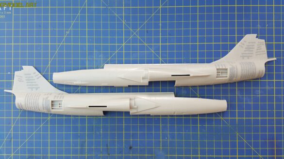Hasegawa 1/48 F-104G Starfighter detailed build