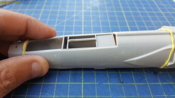 Hasegawa 1/48 F-104G Starfighter detailed build