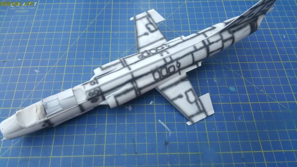 F-104G Starfighter HAF s/n 7415 Gunze camouflage painting