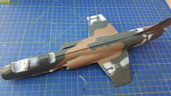F-104G Starfighter HAF s/n 7415 Gunze camouflage painting