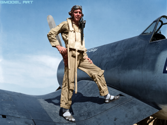 Vought F4U-2 Corsair Night Fighter – WWII U.S. Navy aircraft