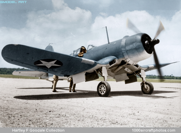HARTLEY F. GOODALE COLLECTION No. 13728. Goodyear FG-1 Corsair (12992) US Navy
