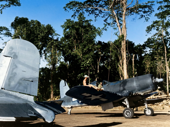 Vought F4U-1A Corsair BuNo 17684 Ira Kepford White 29