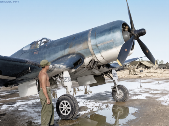 F4U-2 Corsair Night Fighter – WWII U.S. Navy night fighter aircraft