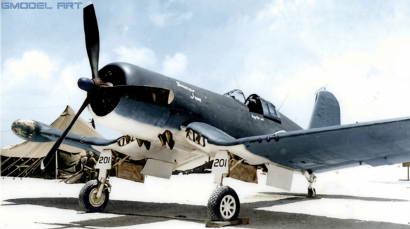 Vought F4U-2 Corsair Night Fighter – WWII U.S. Navy aircraft