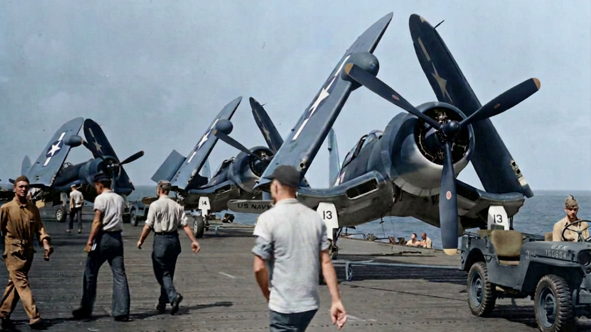 F4U-2 Corsair Night Fighter – WWII U.S. Navy night fighter aircraft