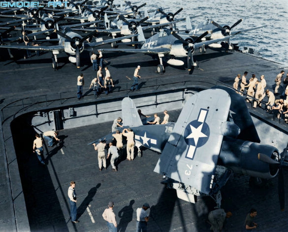 F4U-2(N) Corsair – The US Navy’s Night Fighter gmodel art