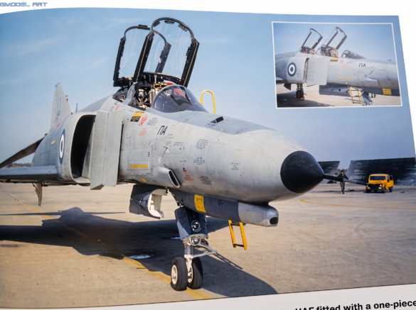 F-4E Phantom II SRA 68-0424 Hellenic Air Force with rare one-piece windshield