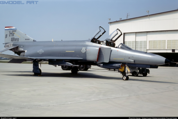 F-4E Phantom II SRA 68-0424 Hellenic Air Force with rare one-piece windshield