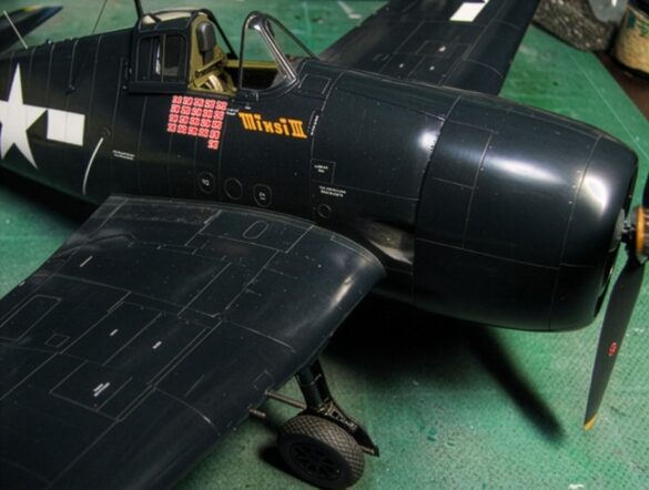 F6F-5 Hellcat “Minsi III” – A 1/48 Scale Model with Accurate Shape Corrections and Folding Wings Firefly PERFORM A HIGH PRECISION DIGITAL RESTORATION OF THE ORIGINAL IMAGE. IMPORTANT Prese 535742