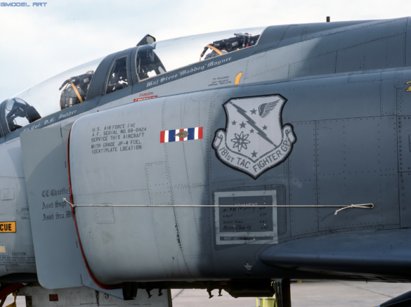 F-4E Phantom II SRA 68-0424 Hellenic Air Force with rare one-piece windshield