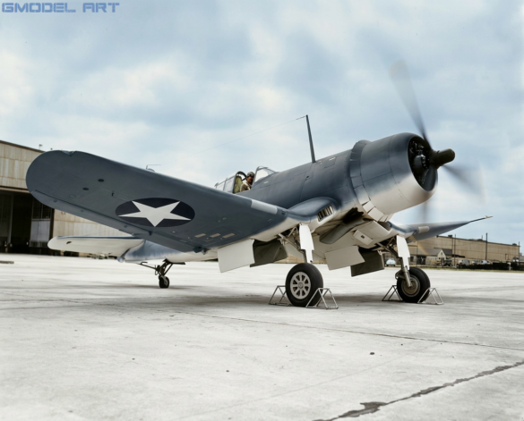 HARTLEY F. GOODALE COLLECTION No. 13728. Goodyear FG-1 Corsair (12992) US Navy