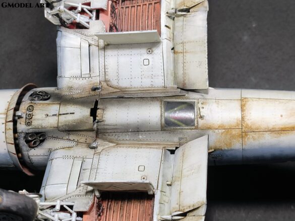 Detailed 1:48 scale F4U-1 Corsair Birdcage model representing VF-17 17-F-31, built with Tamiya, Aires, ICM and Eduard components and displayed on a U.S. Navy aircraft carrier deck.