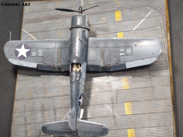 F4U-1 Corsair Birdcage VF-17 17-F-31 Tamiya 1:48 scale model