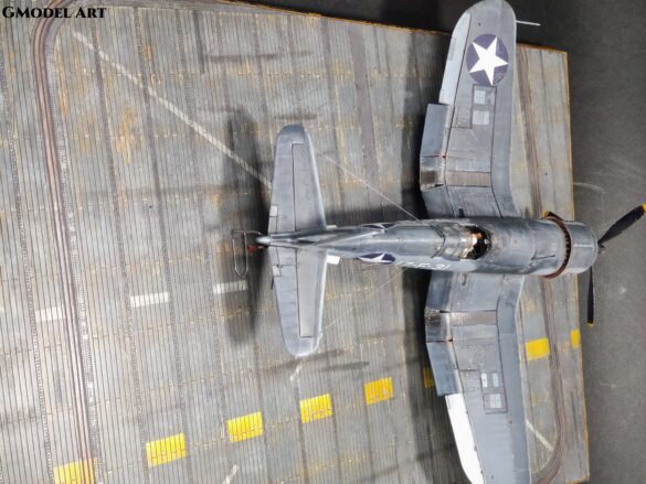 F4U-1 Corsair Birdcage VF-17 17-F-31 Tamiya 1:48 scale model