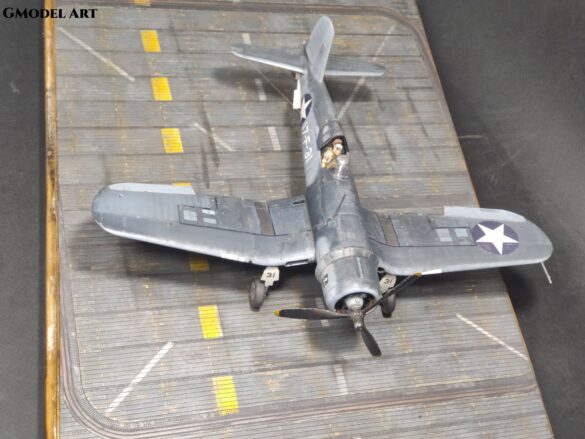 F4U-1 Corsair Birdcage VF-17 17-F-31 Tamiya 1:48 scale model