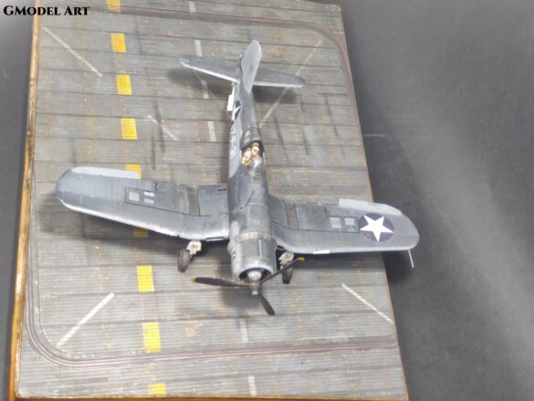 F4U-1 Corsair Birdcage VF-17 17-F-31 Tamiya 1:48 scale model
