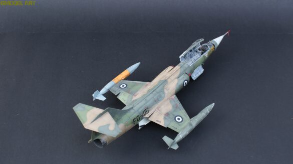 F-104G Starfighter HAF s/n 7415 Hasegawa 1/48 scale model