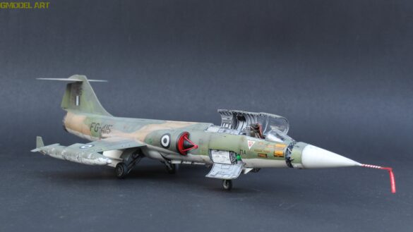 F-104G Starfighter HAF s/n 7415 Hasegawa 1/48 scale model