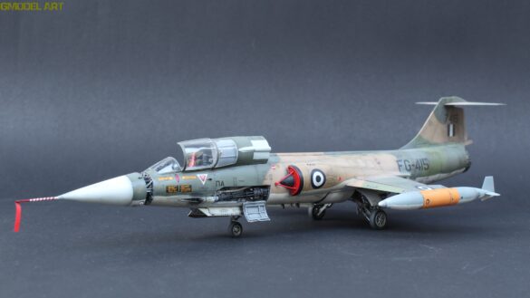 F-104G Starfighter HAF s/n 7415 Hasegawa 1/48 scale model