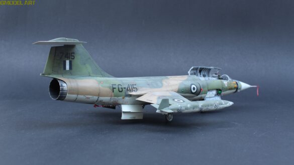 F-104G Starfighter HAF s/n 7415 Hasegawa 1/48 scale model