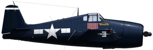 F6F-5 Hellcat “Minsi III” – A 1/48 Scale Model with Accurate Shape Corrections and Folding Wings f6fg014