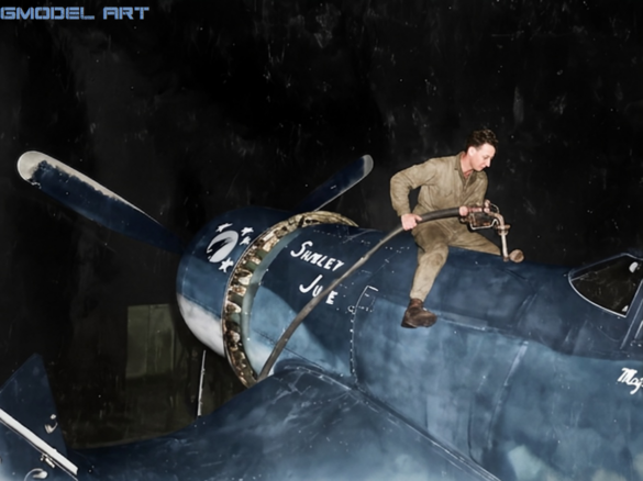 F4U-2 Corsair Night Fighter – WWII U.S. Navy night fighter aircraft