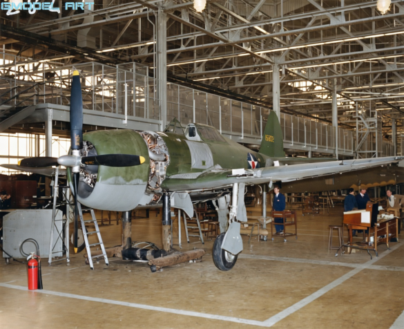 generated-image-Republic-P-47B-final-assembly-1942 generated image Republic P 47B final assembly 1942