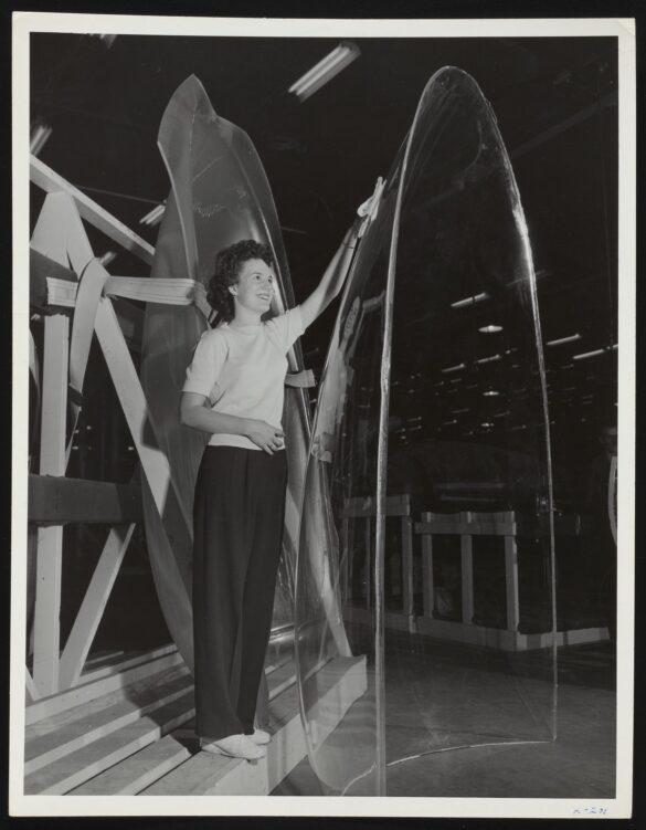 First P-47 Thunderbolt assembled at Republic Aviation Evansville in 1942 First P-47 Thunderbolt assembled at Republic Aviation Evansville in 1942