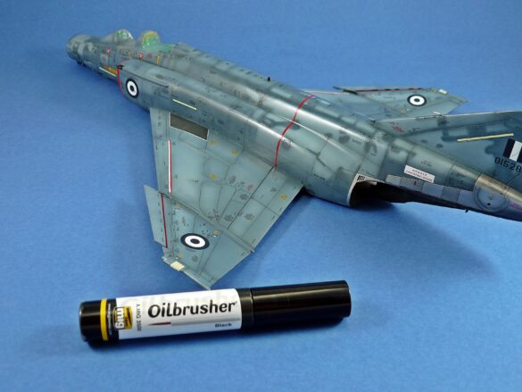 Hellenic Air Force F-4E Phantom II of 337 Squadron in Aegean Blue camouflage, 1995, 1:48 scale model by Hasegawa.