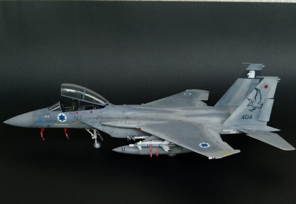 F-15B Baz Twin Tail Squadron Scale Model Israeli Air Force F-15B Baz Twin Tail Squadron scale model by Stelios Iosifidis