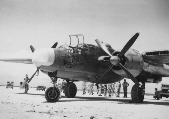 P-61 Black Widow: History, Variants, Combat Units & Modeling Guide P-61 A of the 6th NFS stop over at Kwajalein en route to Saipan 10 June 1944