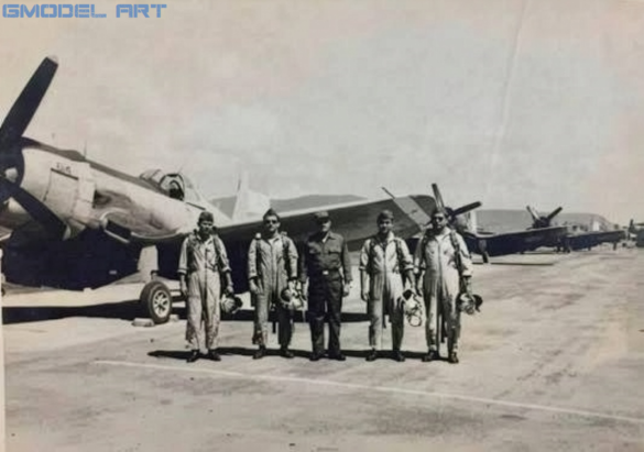 Honduran F4U-4 Corsair FAH-614, BuNo 96995, associated with a reported grey finish in 1969