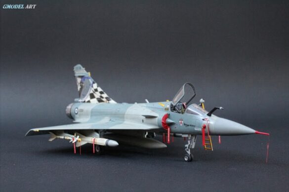 Greek Mirage 2000EGM 332 Squadron blue grey camouflage 1/48 model