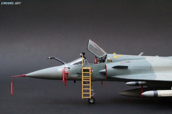 Mirage 2000EGM cockpit with Aires aftermarket details 1/48