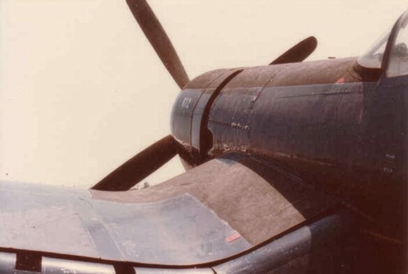 Honduran F4U-4 Corsair FAH-614, BuNo 96995, associated with a reported grey finish in 1969