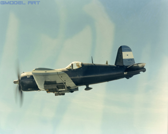 Honduran F4U Corsair of the Fuerza Aérea Hondureña during the era of the 1969 Football War