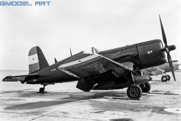 Honduran F4U Corsair of the Fuerza Aérea Hondureña during the era of the 1969 Football War