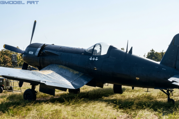 Honduran F4U-5N Corsair FAH-609, BuNo 124715, associated with Fernando Soto Henríquez