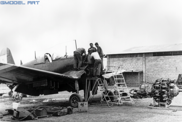 Honduran F4U Corsair of the Fuerza Aérea Hondureña during the era of the 1969 Football War