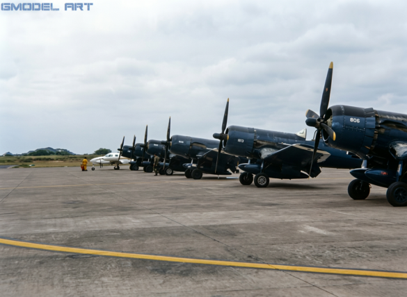 Honduran F4U Corsair of the Fuerza Aérea Hondureña during the era of the 1969 Football War