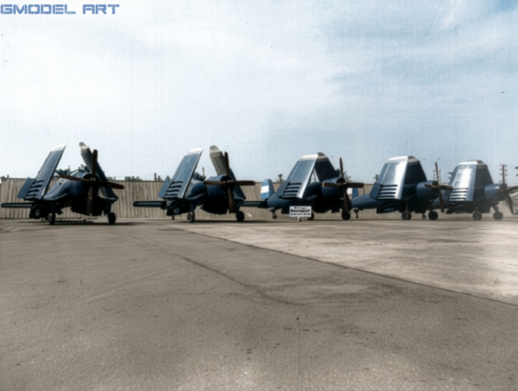 Honduran F4U Corsair of the Fuerza Aérea Hondureña during the era of the 1969 Football War