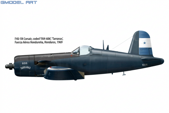 Upper wing walk area on a Vought F4U Corsair for historical scale-modelling reference