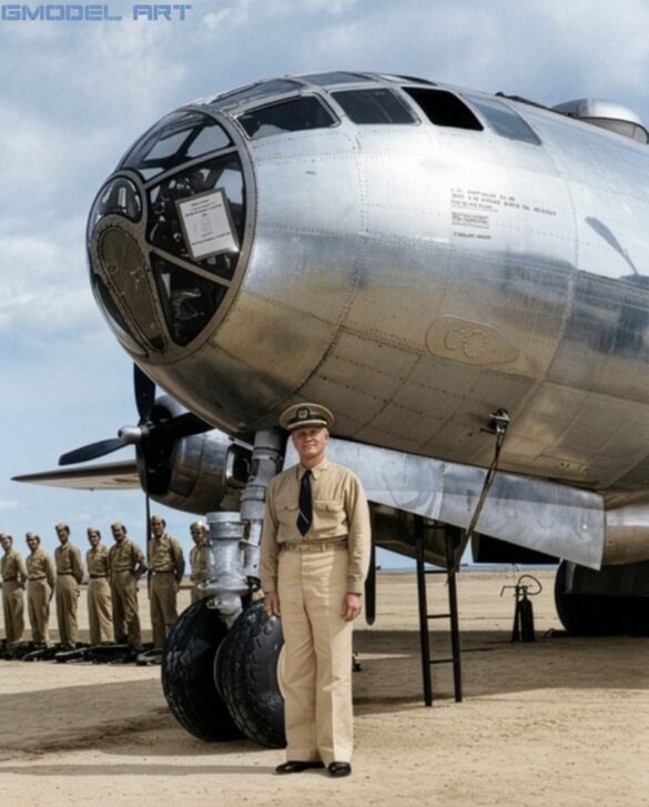 Firefly RESTORE AND CLEAN THIS ORIGINAL WORLD WAR II BLACK AND WHITE PHOTOGRAPH OF A BOEING 279752